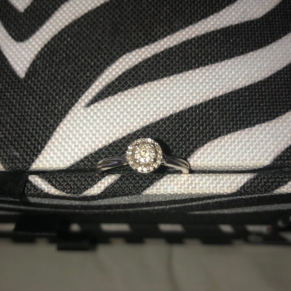 Engagement ring.